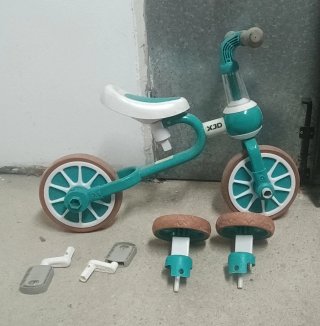 Bicicleta Infantil XJD 3 en 1