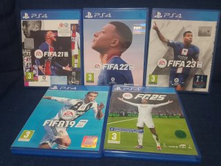 Lote 5 Juegos PS4 (FIFA/FC)