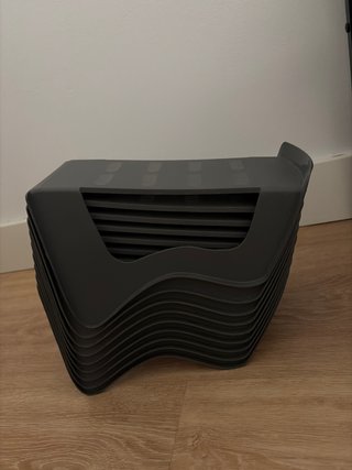 Zapatero gris de plástico 0,5€ cada uno