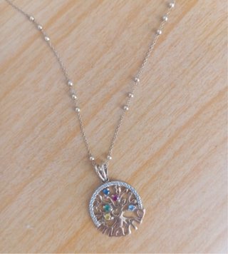 Colgante Árbol Mama con su cadena