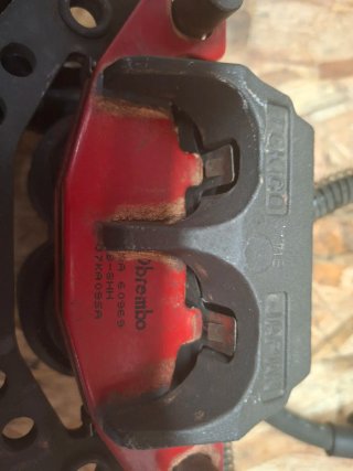Pinza y bomba de freno Kawasaki KLE 500
