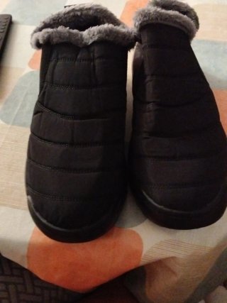 Botines Negros Acolchados