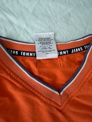 Camiseta Tommy Hilfiger V-Neck Talla XXL