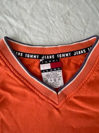 Camiseta Tommy Hilfiger V-Neck Talla XXL