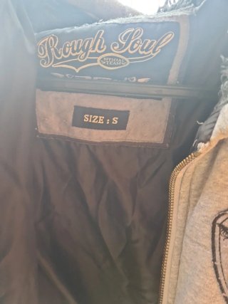 Chaqueta Rough Soul gris talla S