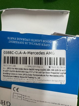 Luces Proyector Puerta Mercedes AMG