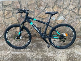 Bicicleta Btwin Rockrider 700 de 24” Negro/Verde