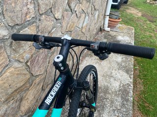Bicicleta Btwin Rockrider 700 de 24” Negro/Verde