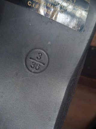 Zapato tacón alto plataforma negro