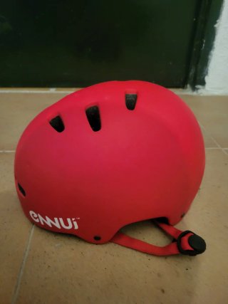 Casco de Skate Infantil Ennui Rojo
