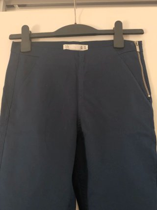 Pantalón elástico mujer azul Talla M
