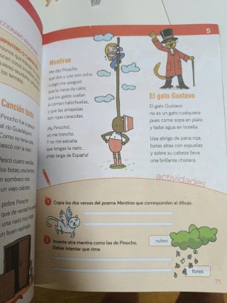 ¿Pon, pon! ¿quién es?, 2 Primaria: lecturas