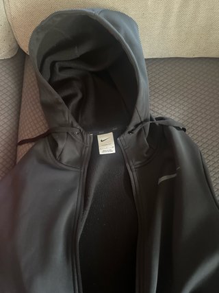 Sudadera Nike Negra Cremallera