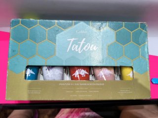 Pintura corporal.Colibri Tatou X5 - Pintura Corpor
