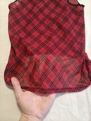 camisa transparente