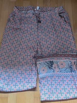 Pantalones con Estampado Floral
