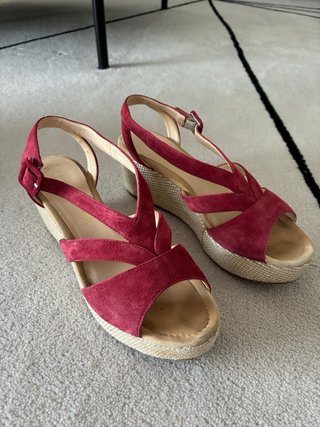 Sandalias Unisa T39 Rojas