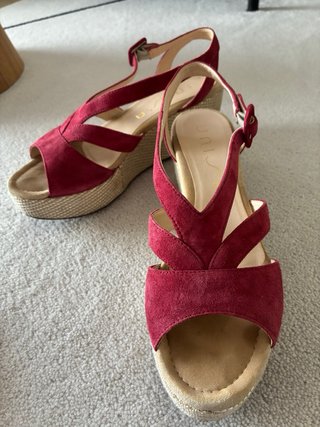 Sandalias Unisa T39 Rojas