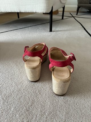 Sandalias Unisa T39 Rojas