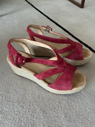 Sandalias Unisa T39 Rojas