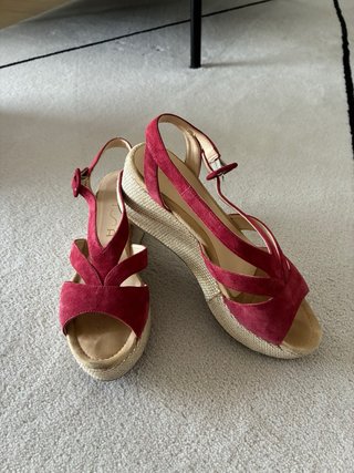 Sandalias Unisa T39 Rojas