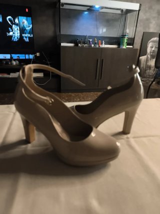 Zapatos de Tacón Nude