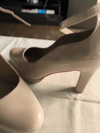 Zapatos de Tacón Nude