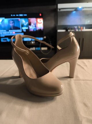Zapatos de Tacón Nude