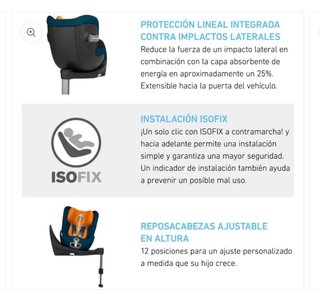 Silla Coche Cybex Sirona S i-Size nueva