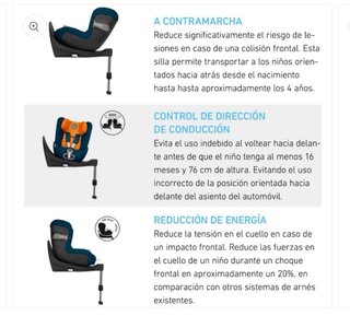 Silla Coche Cybex Sirona S i-Size nueva