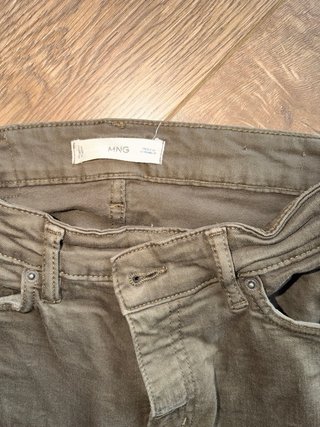 Jeans Mango Man Jude Verde Talla 36