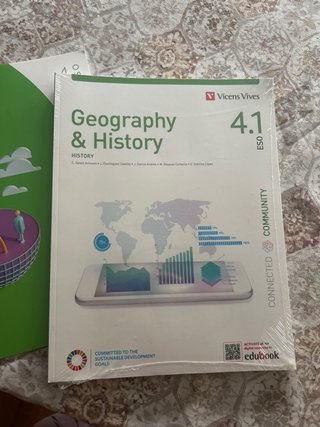 Libros 4TO ESO  Matemáticas y geo  perfecto estado