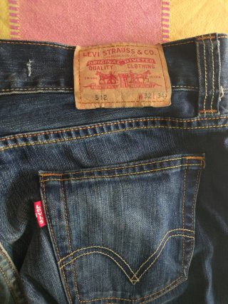 Levi's 512 Bootcut Vaqueros Azules