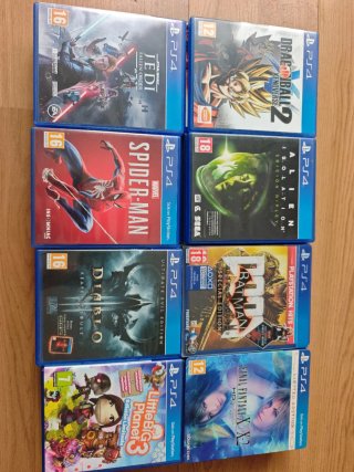 37Cajas vacías de Juegos PS4 (PlayStation 4)