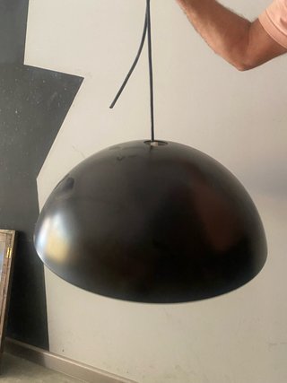 Lámpara IKEA Negra