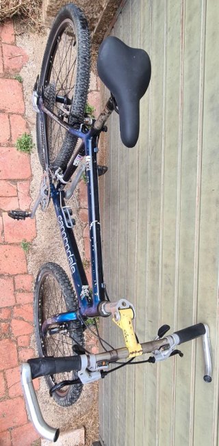Cannondale M800 Bicicleta Montaña Azul