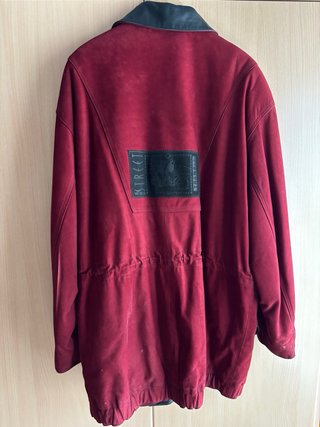 Chaqueta Vintage Munper Street Roja y Negra