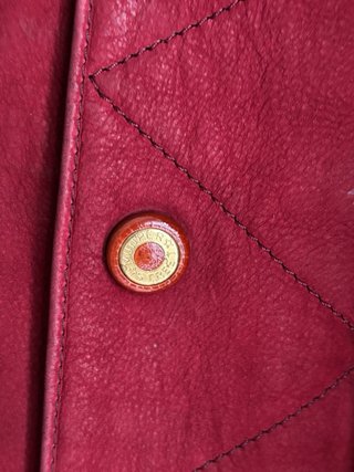 Chaqueta Vintage Munper Street Roja y Negra