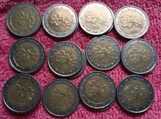 Monete Finlandesi da 2 Euro
