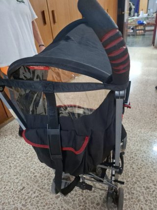 Maclaren cochecito de bebé rojo
