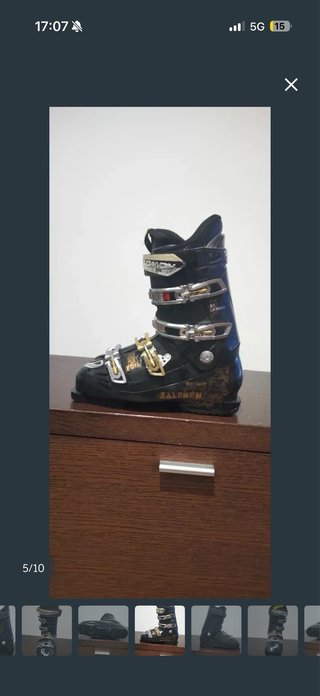 Esquís Atomic con botas Salomon 43