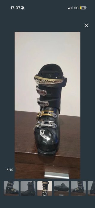 Esquís Atomic con botas Salomon 43
