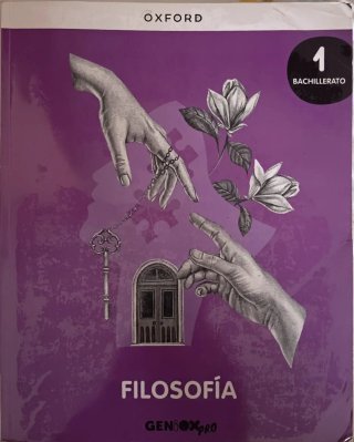 Libro Filosofia 1 Bachillerato Oxford Geniox