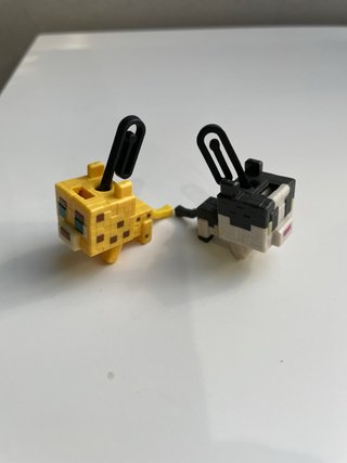4 Figuras Minecraft Kinder