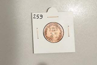 Moneda IBI 25 Céntimos Consejo Municipal