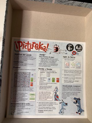 Juego de mesa Pictureka. Encuentra formas.