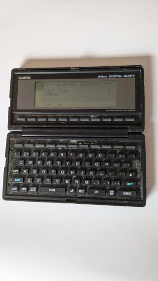 Agenda Electrónica Casio