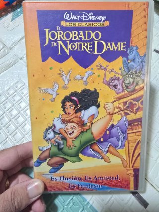 VHS El Jorobado de Notre Dame - Disney
