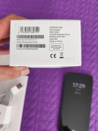 Honor X9D 5G 12GB/256GB 8300 mAh + cargador 66w