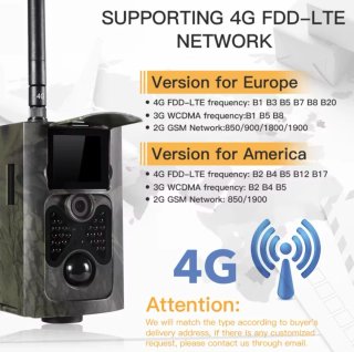 Cámara Vigilancia / Fototrampeo 4G HC-550LTE